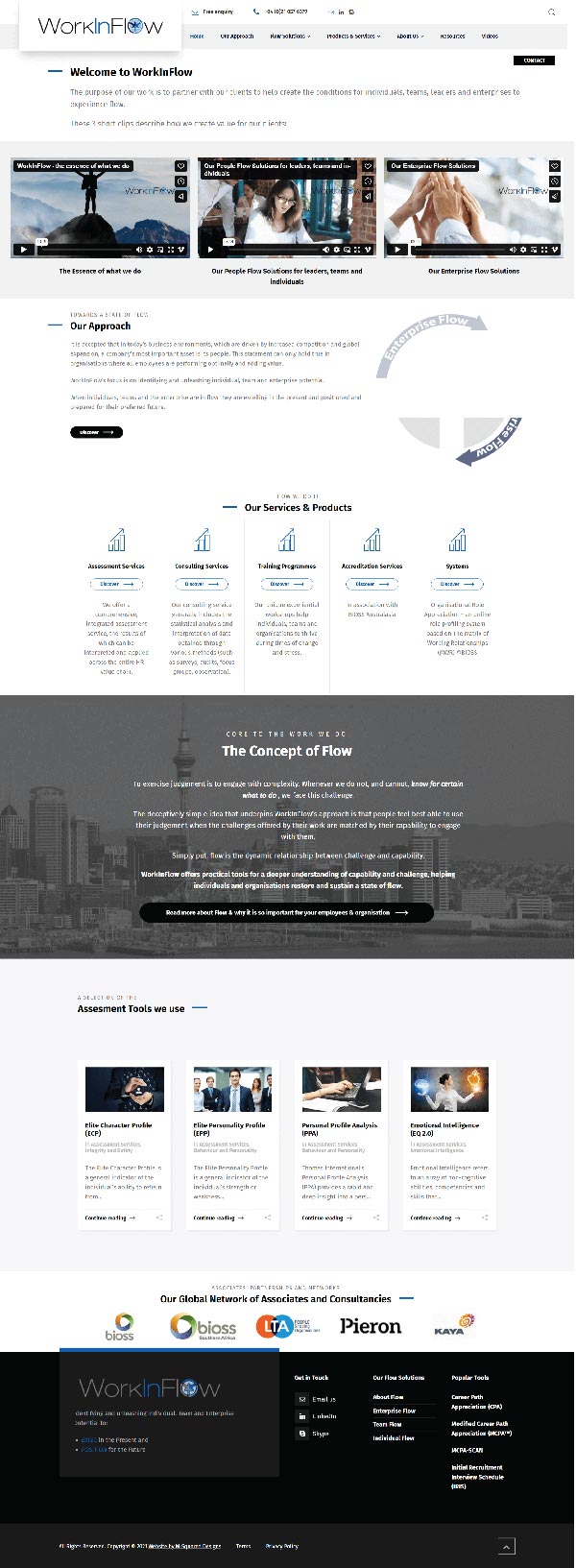 WorkinFlow Website by M-Squared Designs.  Web & Hosting.